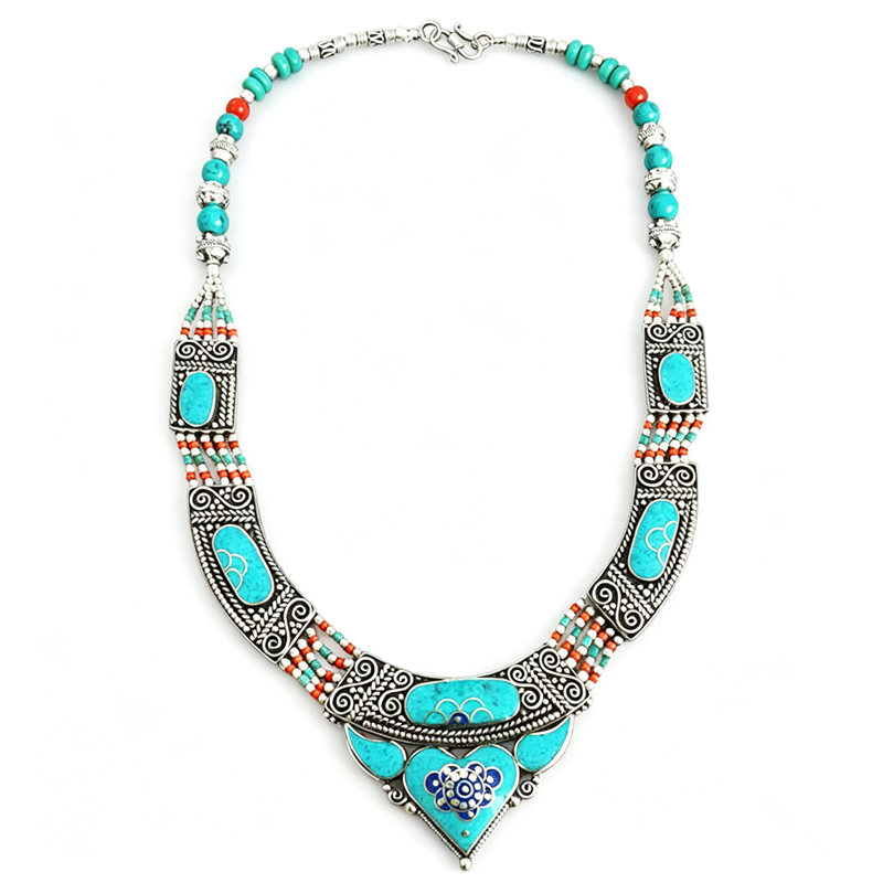 Ethnic Fashion Com - BOHO kolekcja naszyjników w stylu vintage