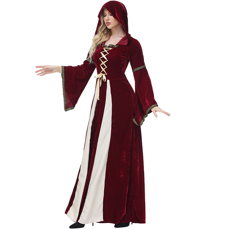 Długa sukienka w gotyckim styl – Ethnic Style Dresses recenzja i cena