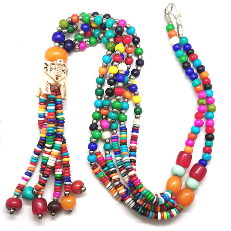 Tybetańska biżuteria Rainbow Y – Ethnic Fashion Com recenzja i cena