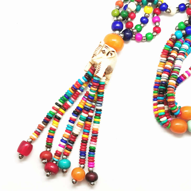 Tybetańska biżuteria Rainbow Y – Ethnic Fashion Com recenzja i cena