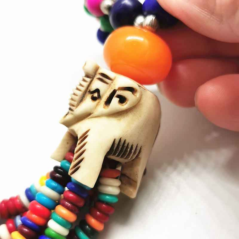 Tybetańska biżuteria Rainbow Y – Ethnic Fashion Com recenzja i cena