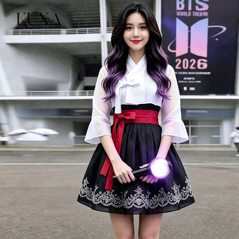 KUXA Nowoczesny Hanbok Koncert – Hanbok Modern Set recenzja i cena