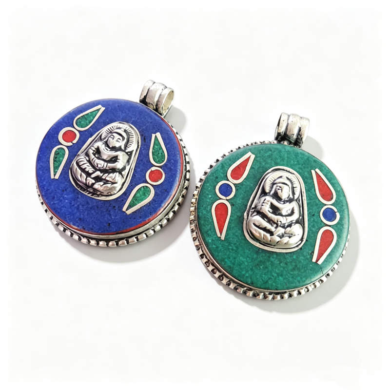 Tibetskie amulety Buddy, zawie – Ethnic Fashion Com recenzja i cena