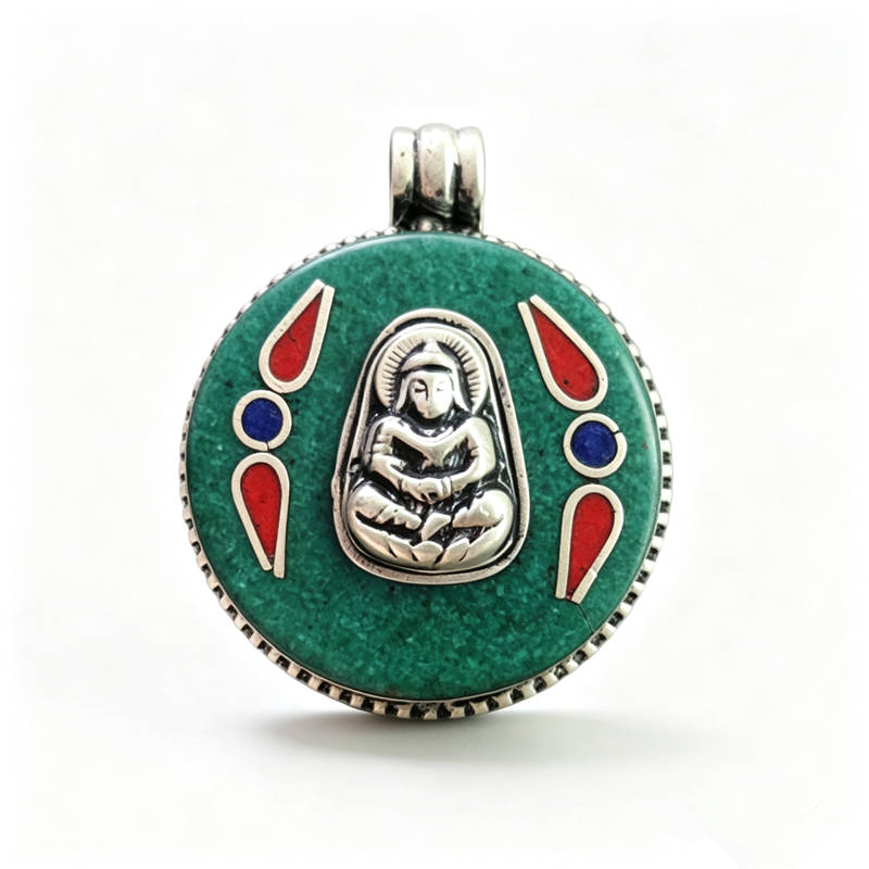 Tibetskie amulety Buddy, zawie – Ethnic Fashion Com recenzja i cena