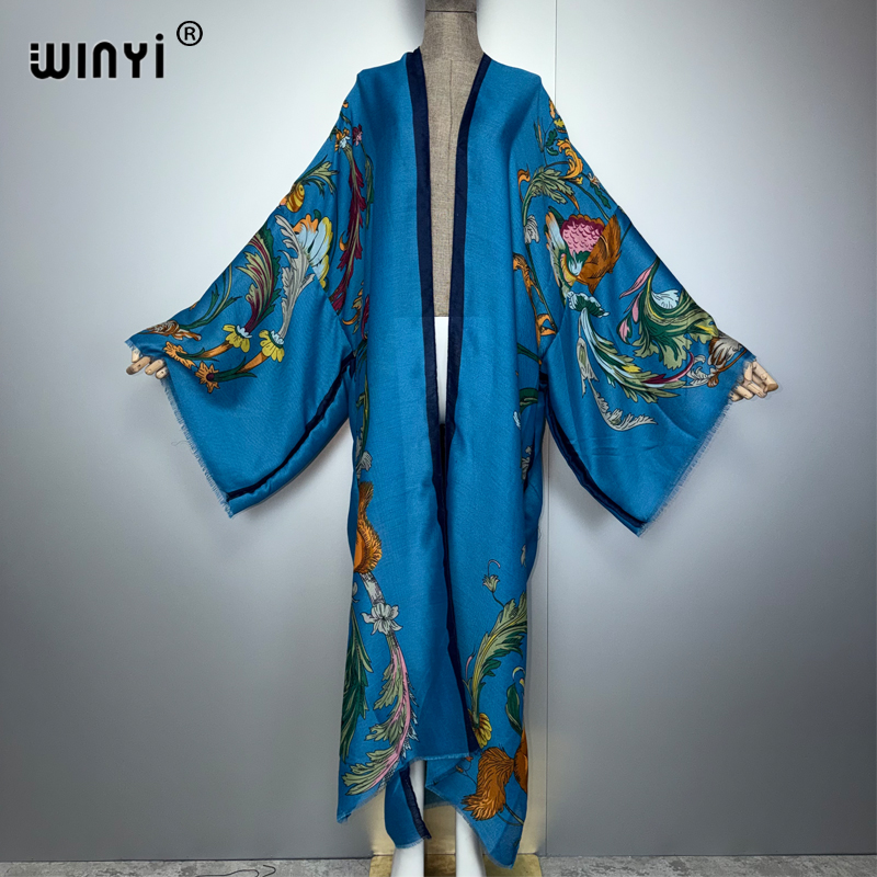 WINYI Afrykańska Sukienka Kimo – Kaftan Women Boho recenzja i cena