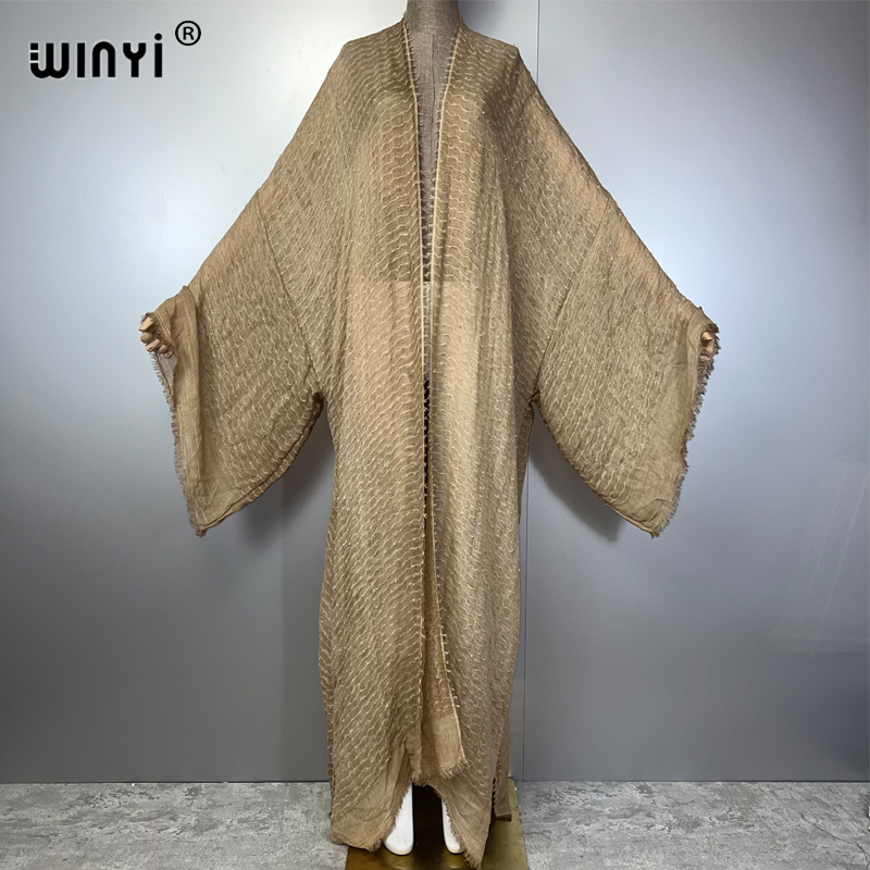 WINYI Kimono z geometrycznym w – Kaftan Women Boho recenzja i cena