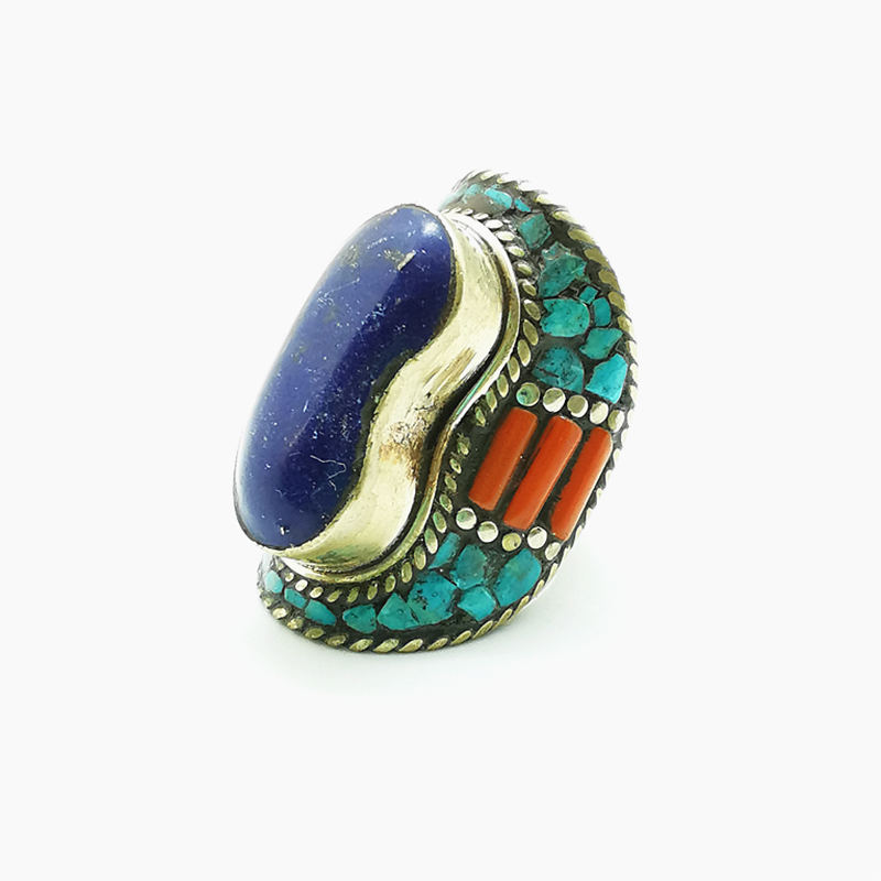Tibetskie duże pierścienie męs – Ethnic Fashion Com recenzja i cena