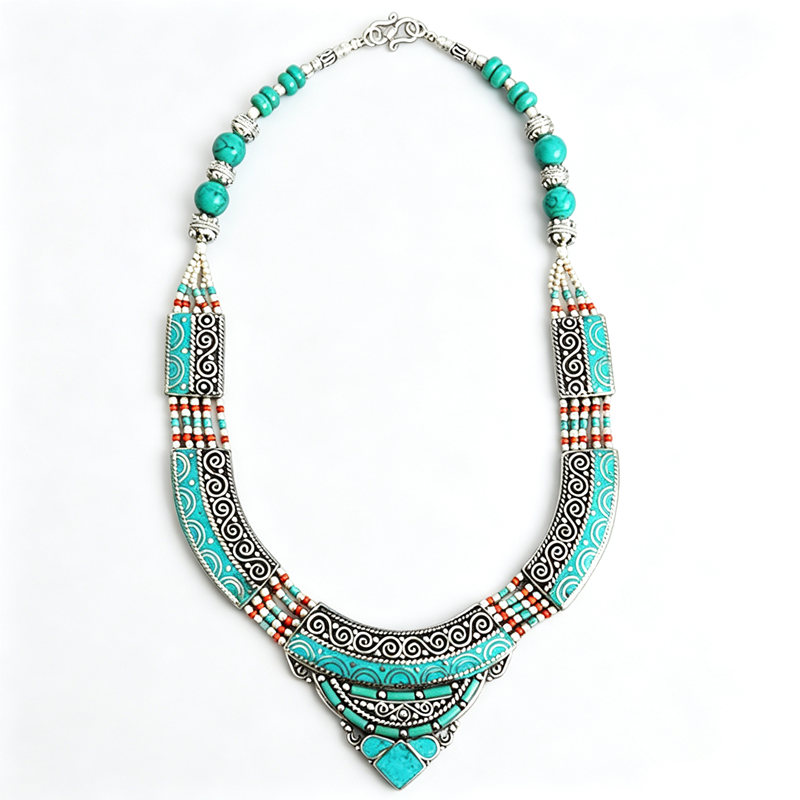 BOHO kolekcja naszyjników w st – Ethnic Fashion Com recenzja i cena