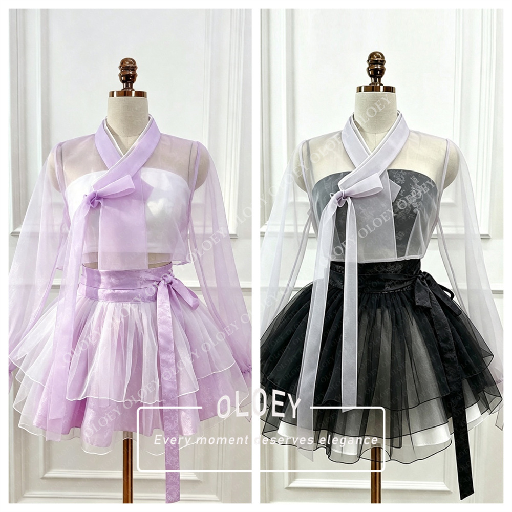 OLOEY Nowoczesny Czarno-Czerwo – Hanbok Modern Set recenzja i cena