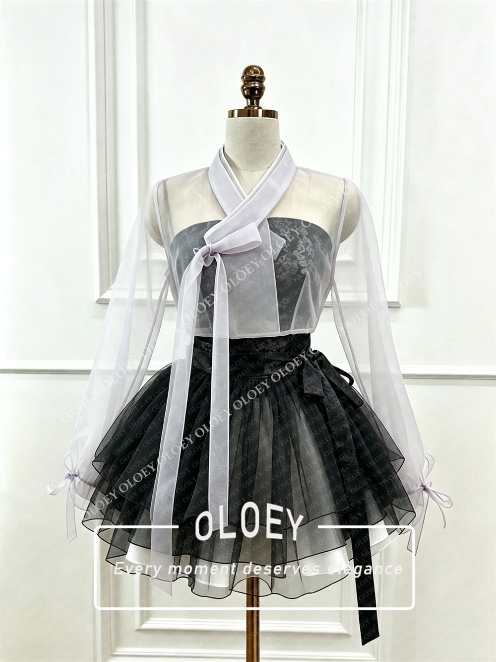 OLOEY Nowoczesny Czarno-Czerwo – Hanbok Modern Set recenzja i cena