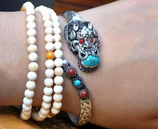 Tybetańskie bransoletki, metal – Ethnic Fashion Com recenzja i cena