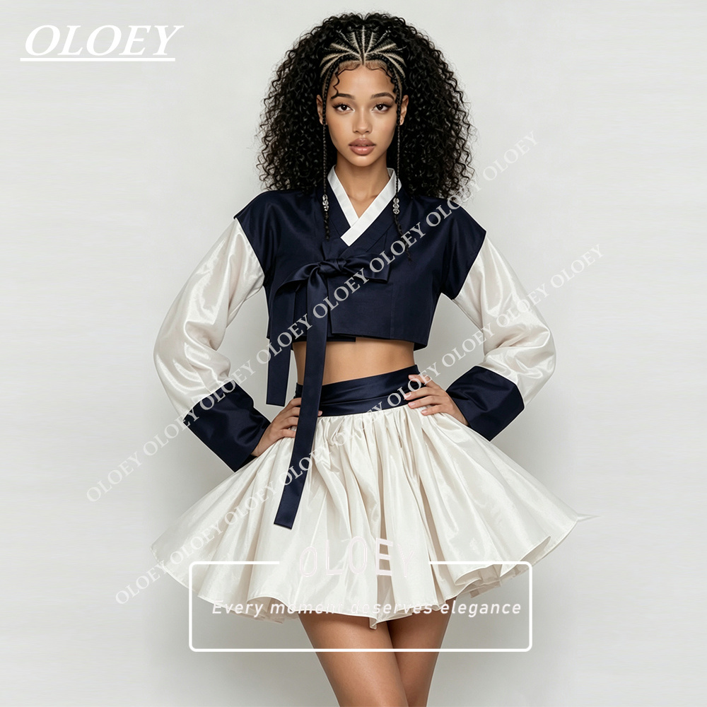 OLOEY Nowoczesny granatowy z k – Hanbok Modern Set recenzja i cena