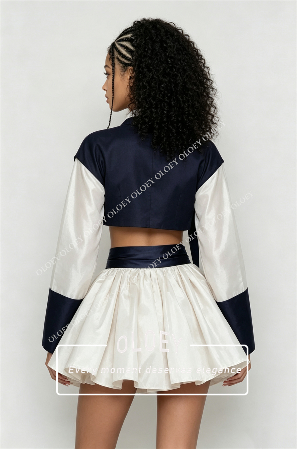 OLOEY Nowoczesny granatowy z k – Hanbok Modern Set recenzja i cena