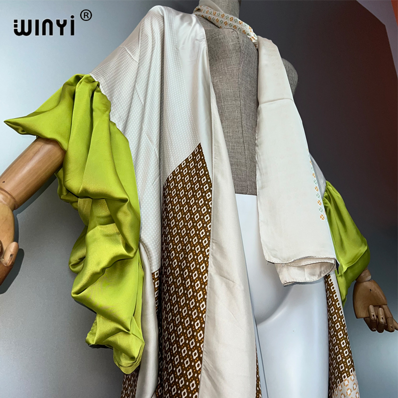WINYI Letnia Sukienka Kimono n – Kaftan Women Boho recenzja i cena