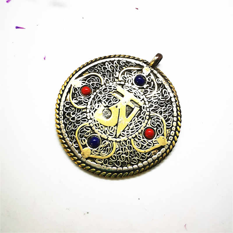 Tybet OM Amulet Wisiorki Biżut – Ethnic Fashion Com recenzja i cena